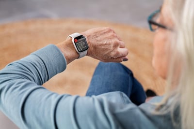 An Apple watch to monitor our parents' health remotely